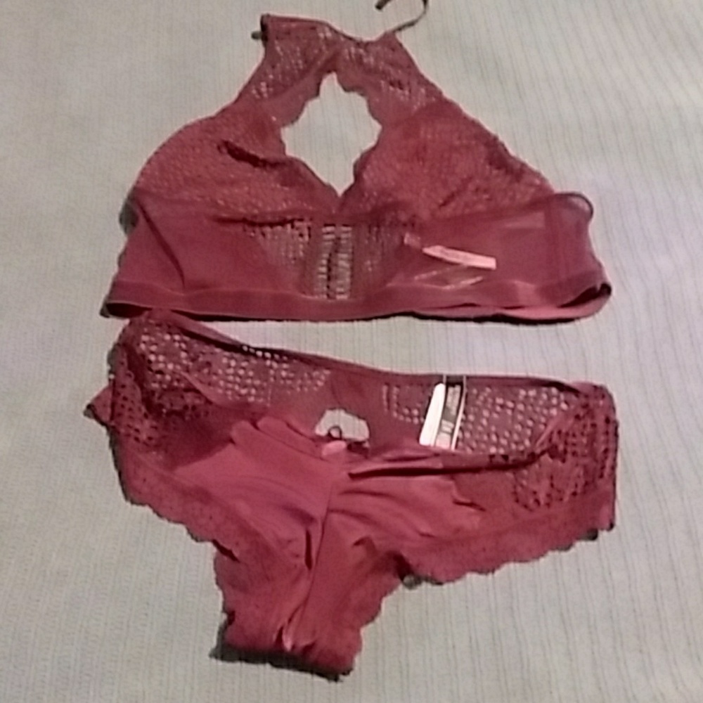 Victoria Secret  bralette and cheeky  panty set