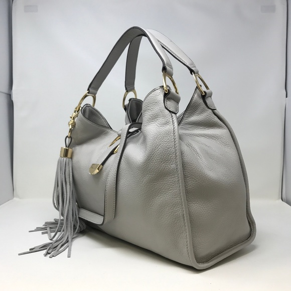 Tignanello Dark Grey Glove Leather shopper bag - Picture 2 of 4