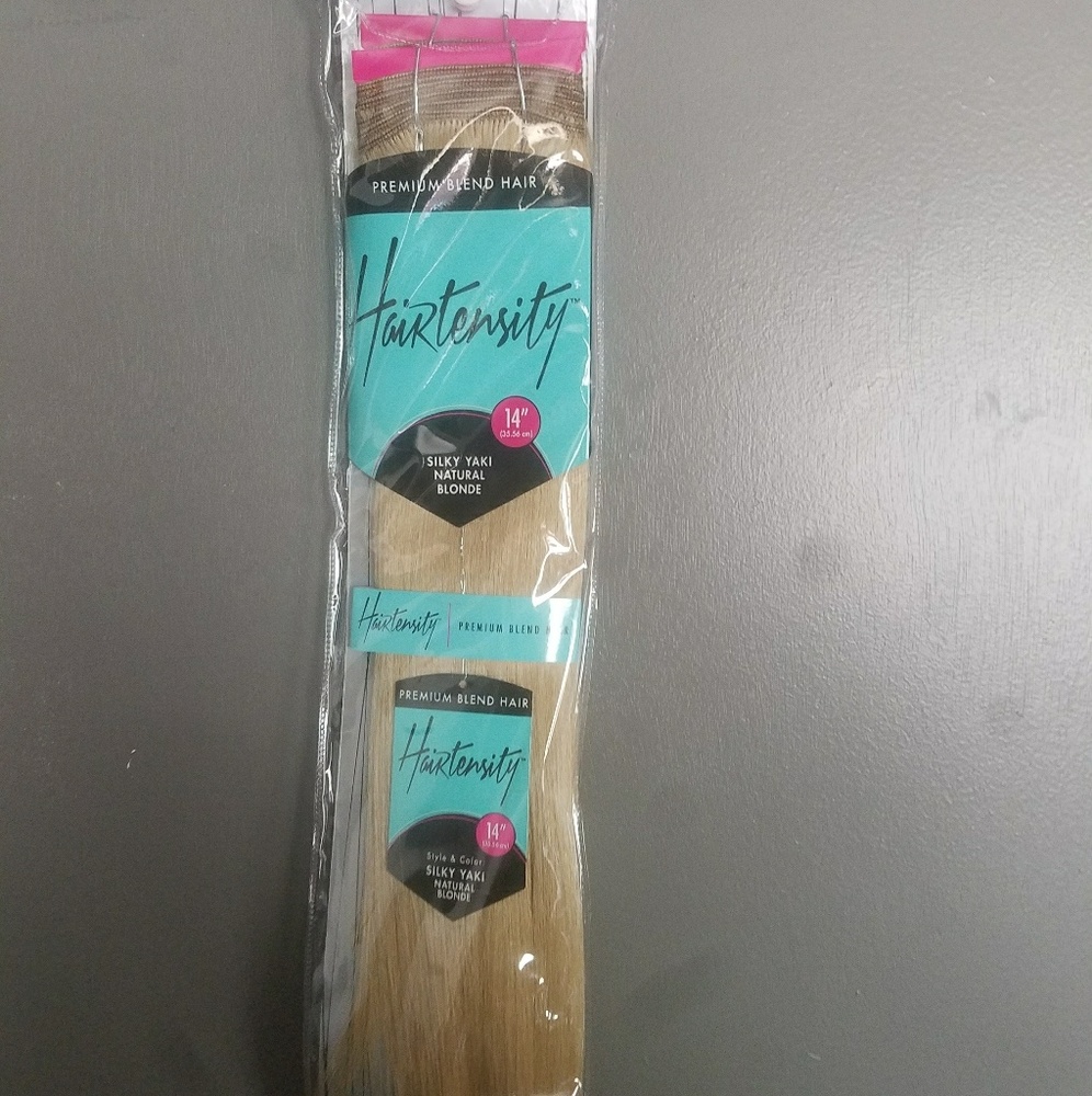 Hairtensity blonde extensions