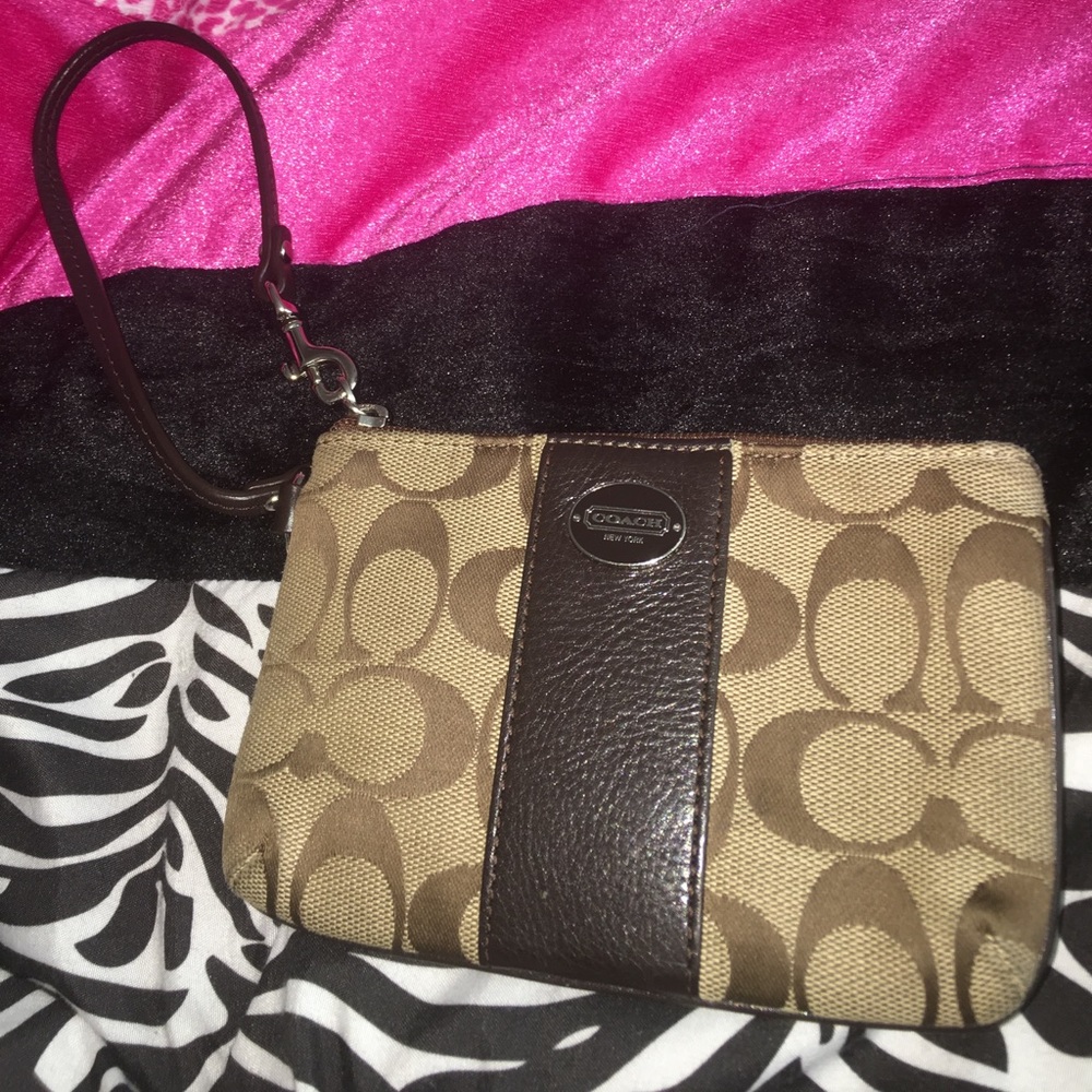 Coach wristlet