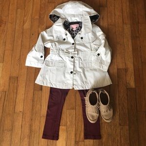 Girls rain coat