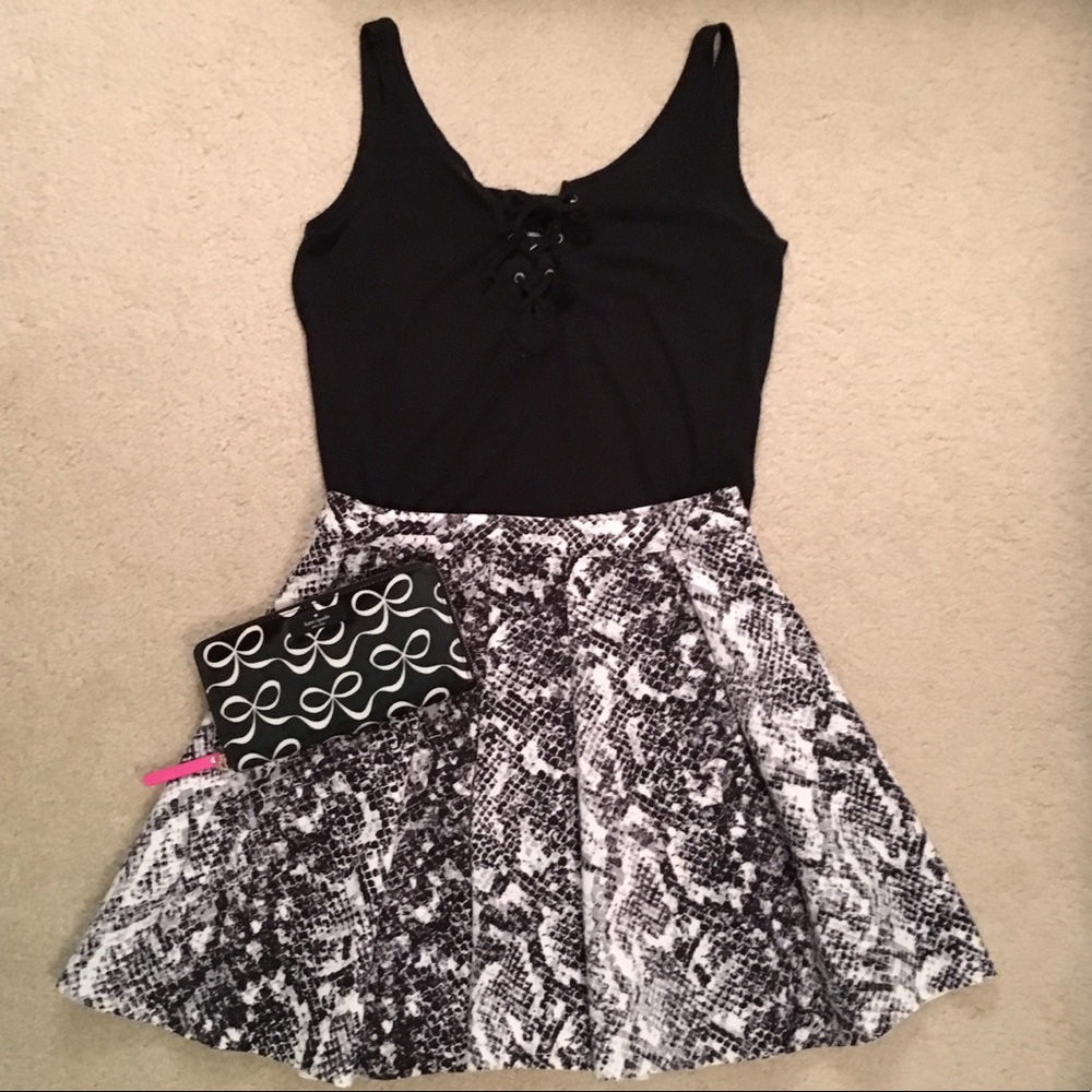 Abercrombie Lace-up Tank Top