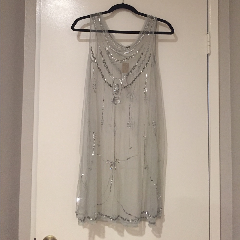 Silver Chan Luu Dress, NWT