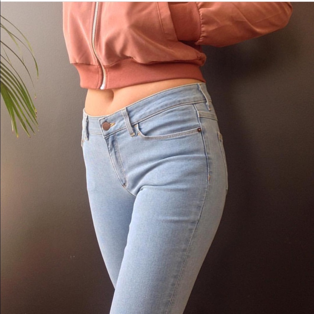 STRETCH DENIM PENCIL PANT VINTAGE AA