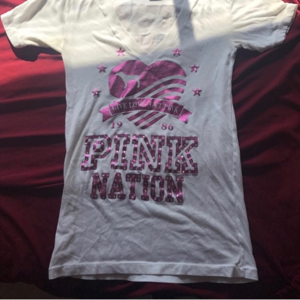Pink tee