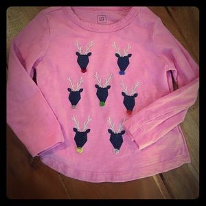 Baby Gap Reindeer Shirt