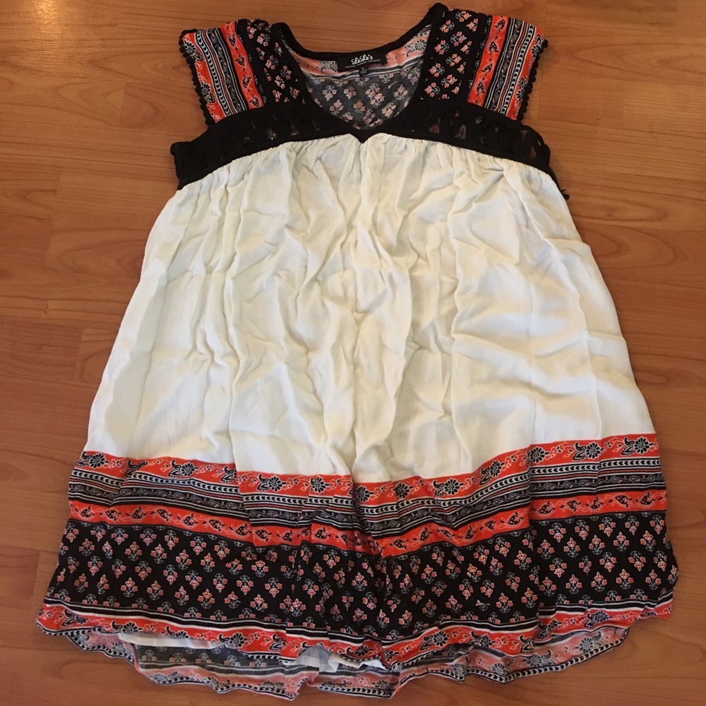 NWT Lulu's babydoll dress - size Large