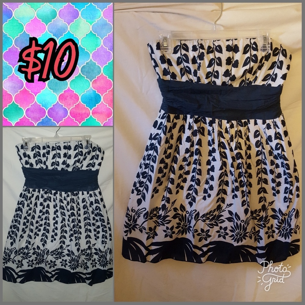 Black and white dress