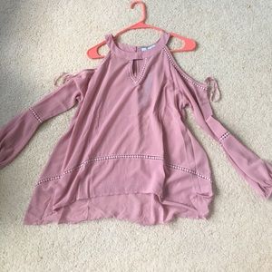 NWT Cold shoulder blouse