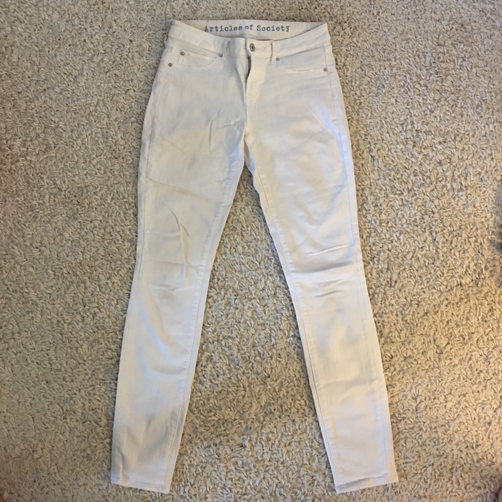 Articles of Society white jeans