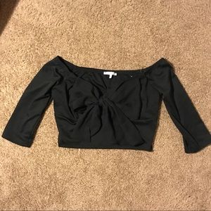 •Charlotte Russe• Bow Crop Top