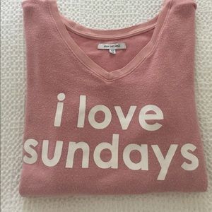 I LOVE SUNDAYS sweater