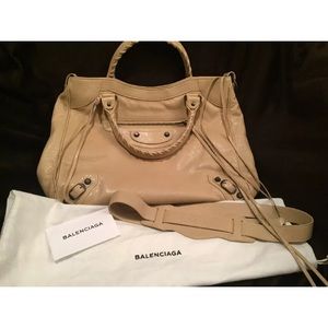 New Beige Balenciga Tote Retail $1835