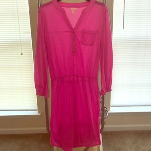 Pink Lilly Pulitzer Dress, Medium