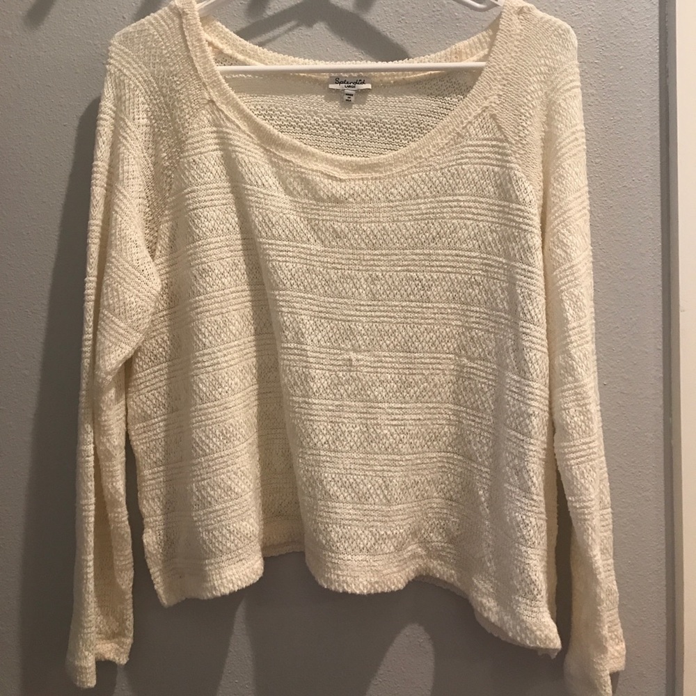 Splendid Cream Sweater