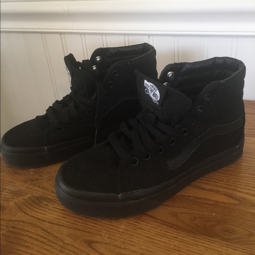 Vans black Sk8- Hi hightop sneakers