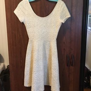 SOPRANO White and Gold Party Dress