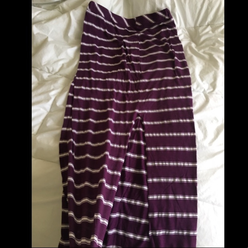 Michael stars, Maxi skirt, maroon, one size
