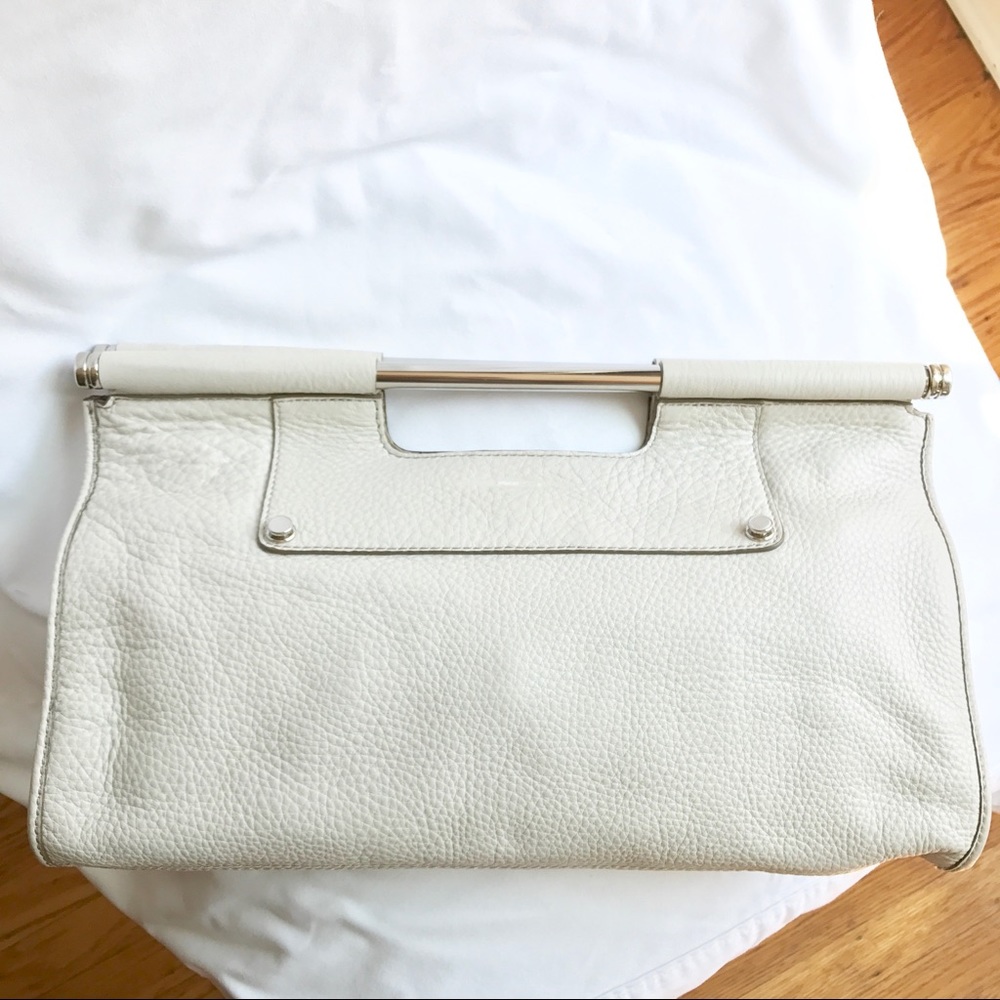 !! Closet Closing !! Large Leather Clutch