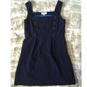 Anthropologie Moulinette Soeurs Navy Blue Dress