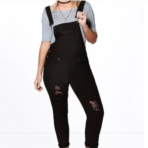 Distressed Overalls