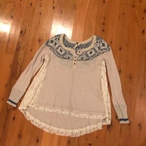 Free People Long Sleeve Sweater