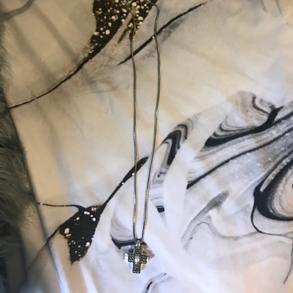 Cross Locket Necklace