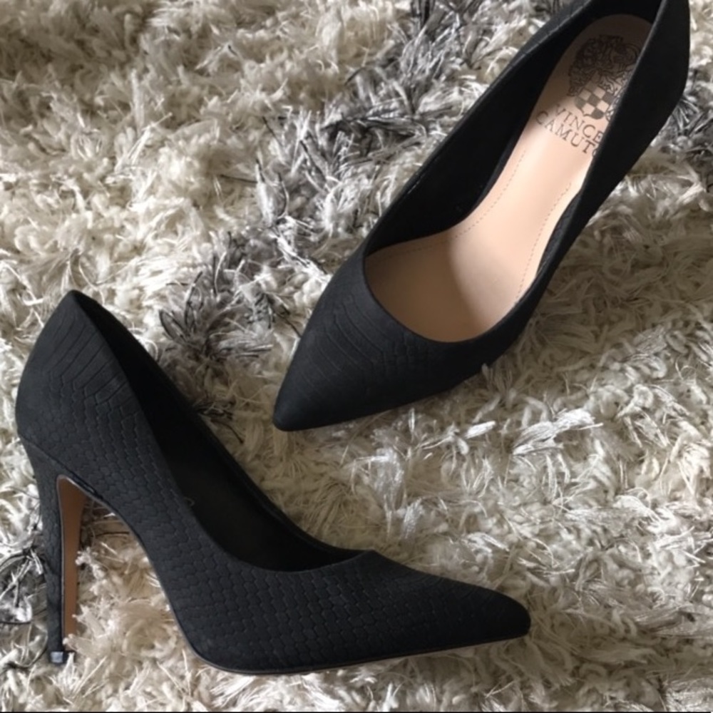 Black Vince Cameron heel