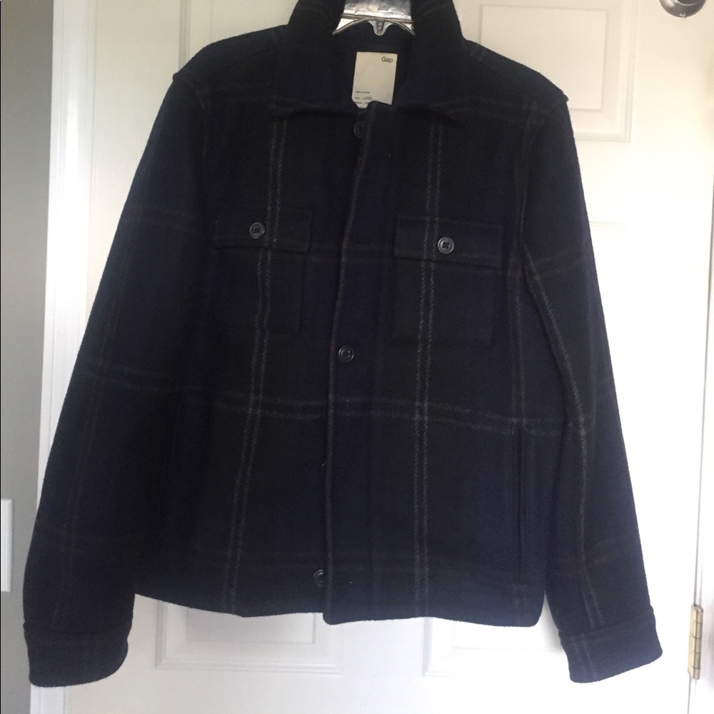 Wool Men's Pea Coat