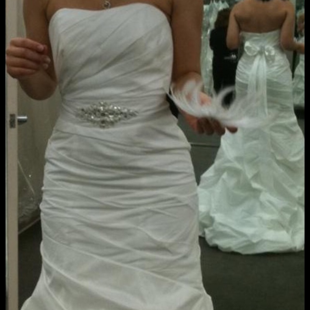 David's Bridal Wedding Gown