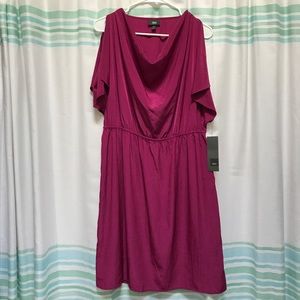 NWT Mossimo Pink Sleeveless Dress - L
