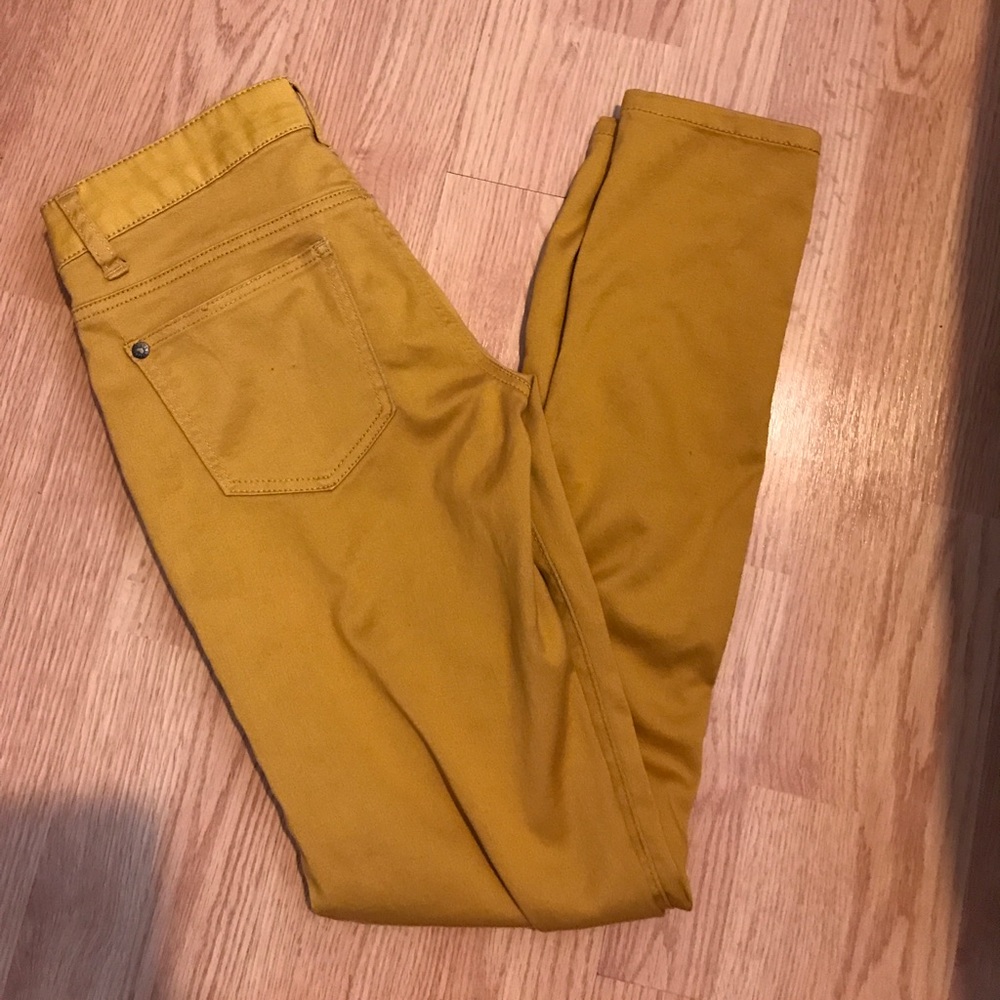 Mustard Yellow Jeggings