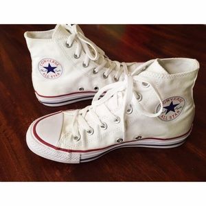White High Top Converse