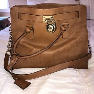 Authentic Michael Kors Hamilton bag large