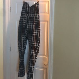 Black and white never worn romper from boohoo