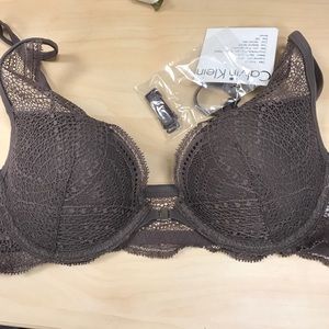 Calvin Klein lace push up bra