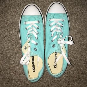 Teal converse