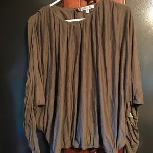 JLo Olive Green Dress Top