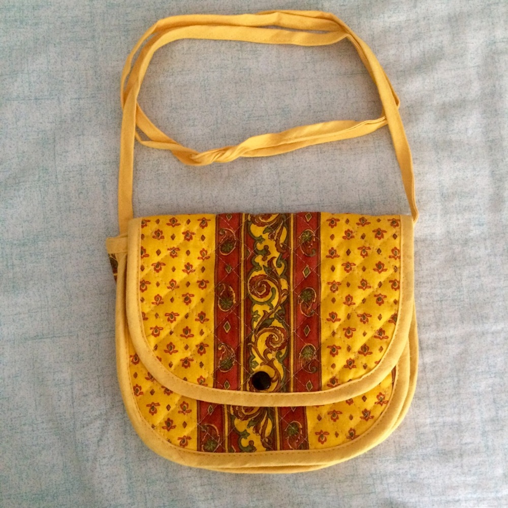 Yellow Cloth Purse