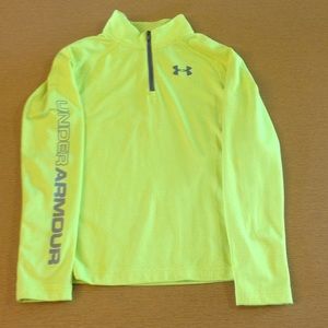 Boys under armour 1/4 zip jacket