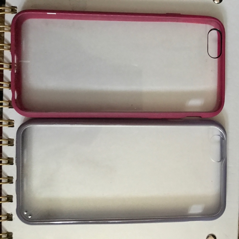 2 clear iPhone 6/6s cases