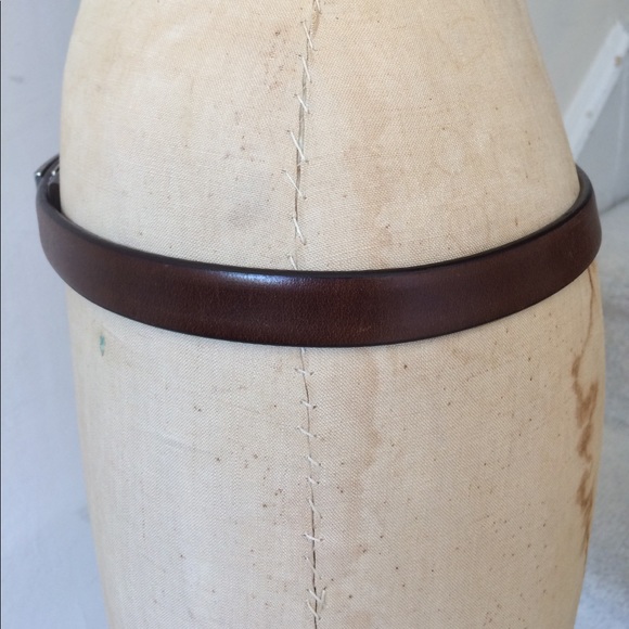 Kenneth Cole Brown Italian Leather Belt - Picture 2 of 5