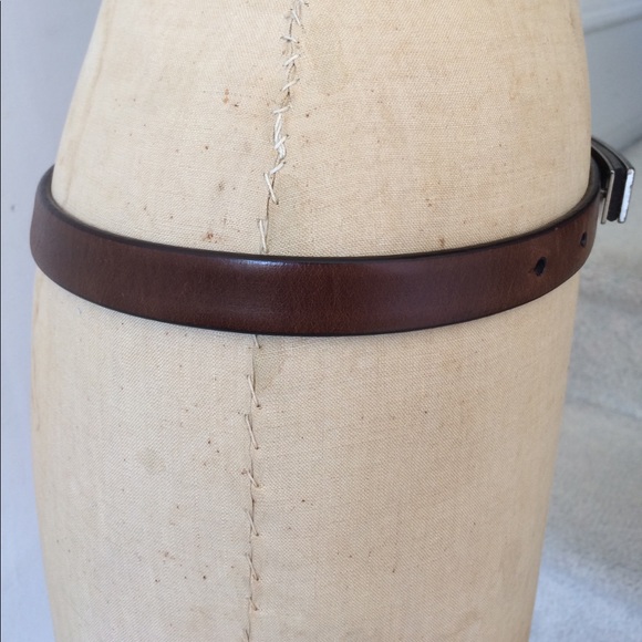 Kenneth Cole Brown Italian Leather Belt - Picture 4 of 5