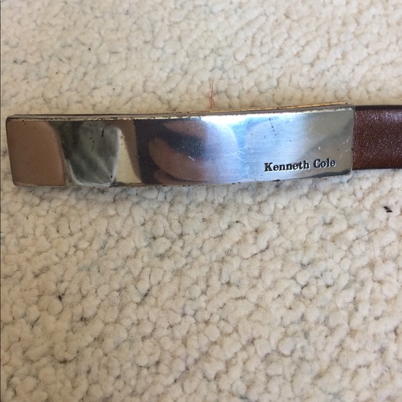 Kenneth Cole Brown Italian Leather Belt - Picture 5 of 5