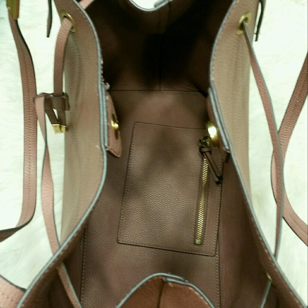 Foley and Corinna Blush Leather Bag - Picture 2 of 4