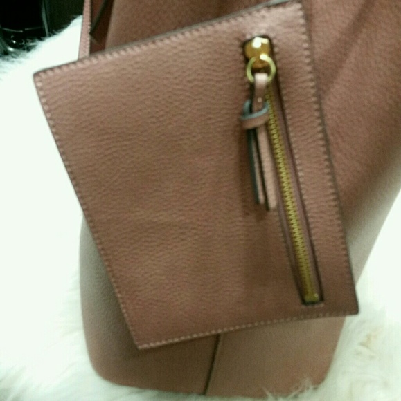 Foley and Corinna Blush Leather Bag - Picture 3 of 4