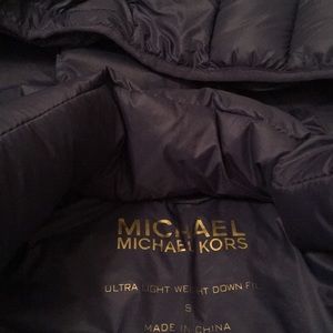 Michael kors puffer jacket