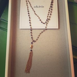 Stella & Dot Gitane Tassel Necklace