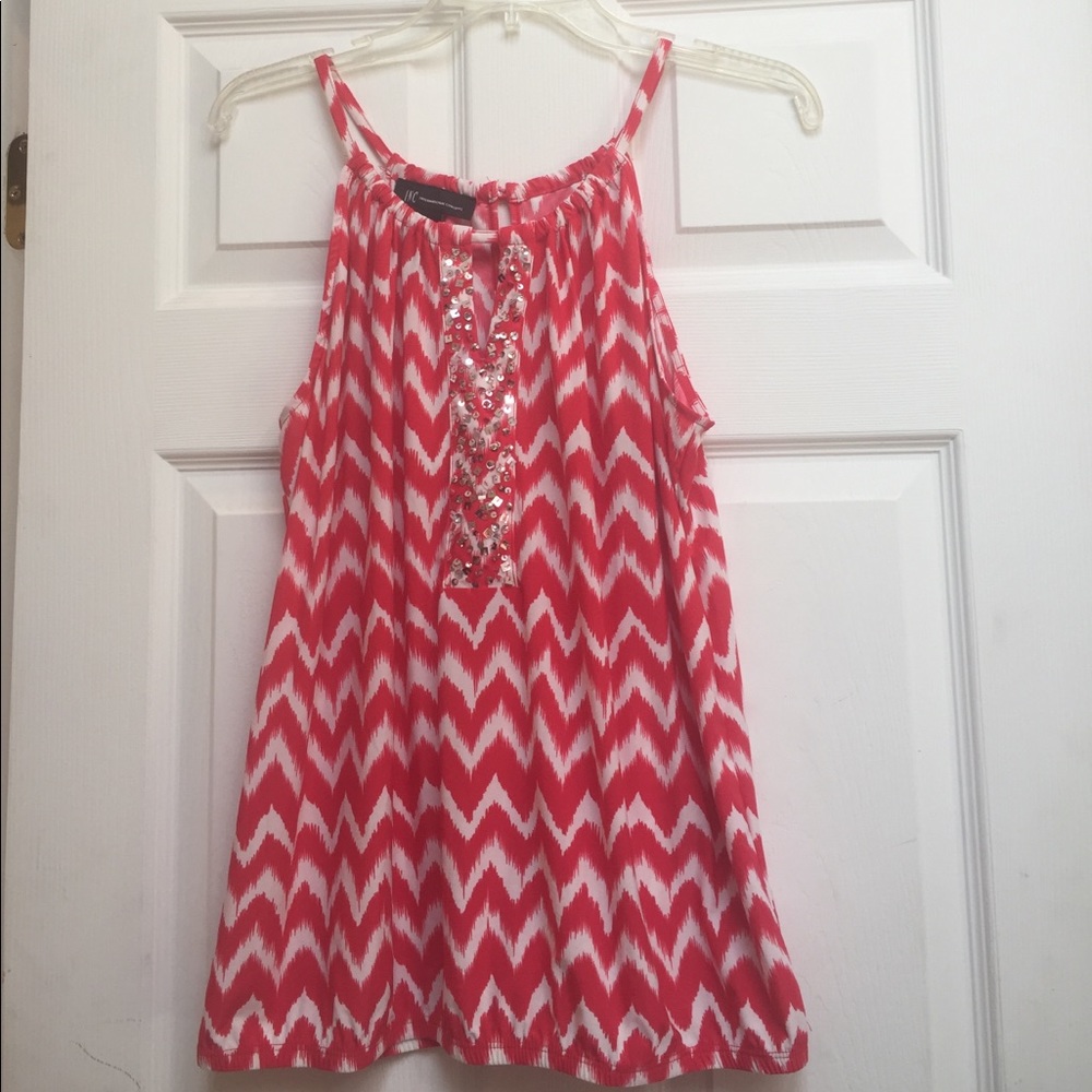 INC  high neck tank top