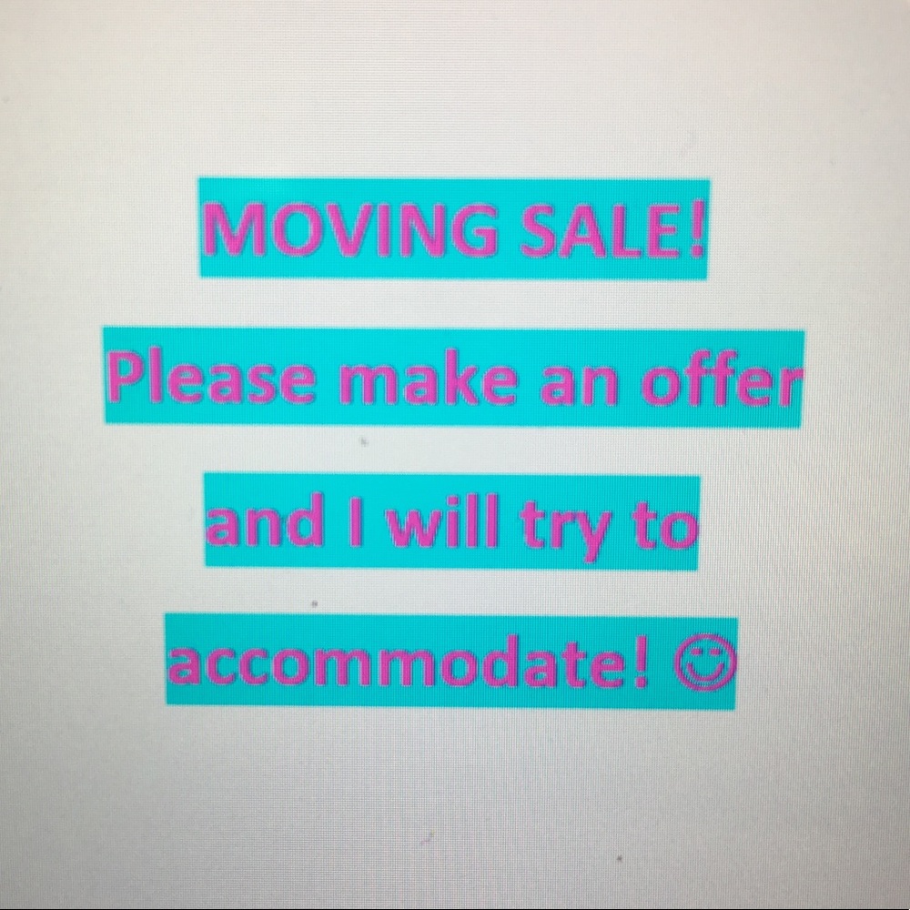 Moving Sale!
